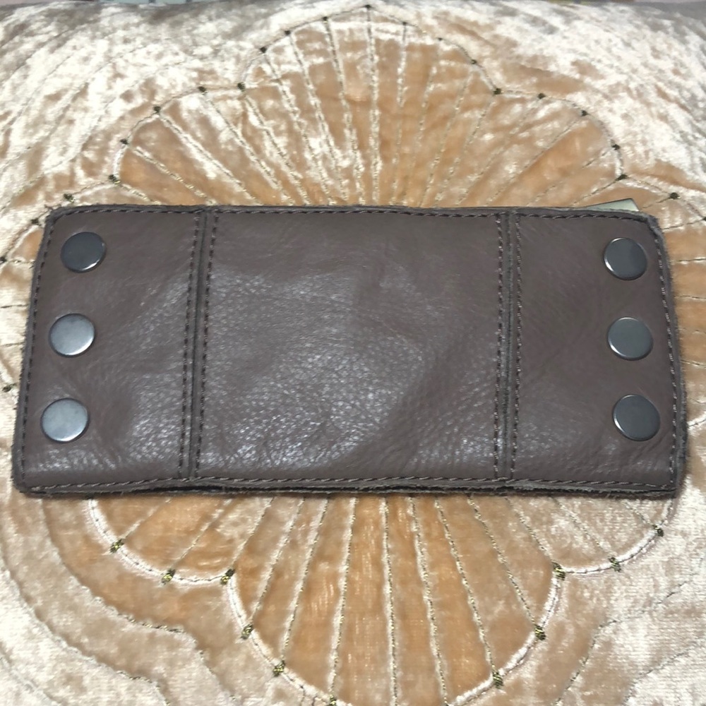 Hammitt Wallet 110 North Leather Gray